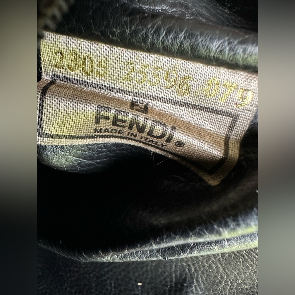 Fendi‎ Brown Clutch with Gold Accents - Picture 8 of 13